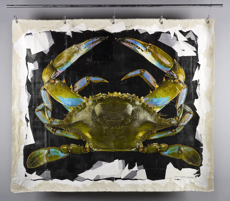 Louisiana Blue Crab — original fine art by David Humphreys